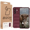 Pancerne etui Bizon Case Tur do Galaxy A37 5G, burgundowe
