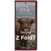 Pancerne etui Bizon Case Tur do Galaxy Z Fold7, burgundowe