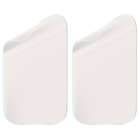 Folia matowa Bizon Glass Watch Film Sun Duo do Xiaomi Smart Band 9 Active, 2 sztuki