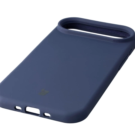 Silikonowe etui Bizon Soft Case do iPhone Air, ciemnoniebieskie