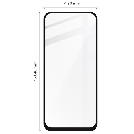 Szkło hartowane Bizon Glass Edge do Xiaomi Poco X3 / NFC / PRO, czarne