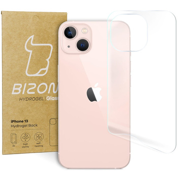 Folia hydrożelowa na tył Bizon Glass Hydrogel Back Duo, iPhone 13, 2 sztuki