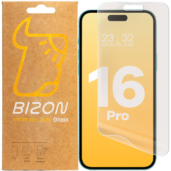 Folia matowa Bizon Glass Film Sun Duo do iPhone 16 Pro, 2 sztuki