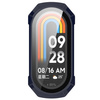 Etui ze szkłem do zegarka Bizon Case+Glass Watch do Xiaomi Smart Band 9, niebieskie