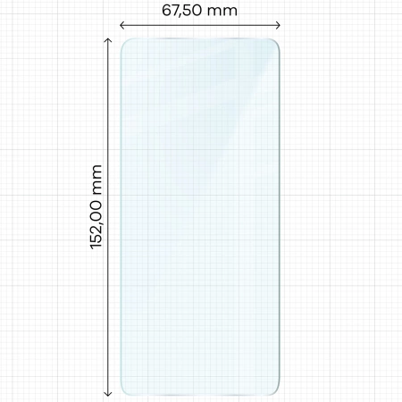 Szkło hartowane Bizon Glass Clear Duo do Oppo Reno 4 Lite / Oppo Reno 5 / Oppo Find X3 Lite / Realme 8 / Realme 8 Pro, 2 sztuki