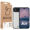 Etui Bizon Case Angelo do iPhone Air, przydymione z czarną ramką