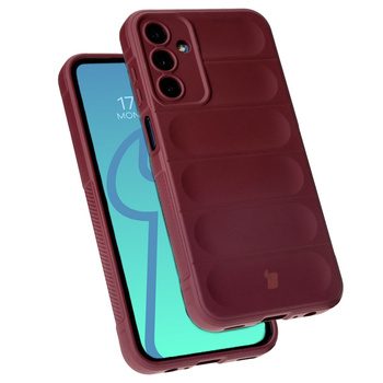 Pancerne etui Bizon Case Tur do Galaxy M15 5G, burgundowe