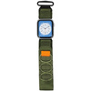 Sportowy pasek do zegarka Bizon Strap Watch Adventure do Apple Watch 44/45/46/49 mm, khaki