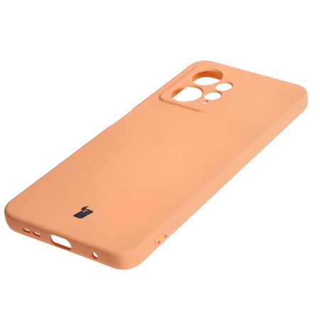 Etui Bizon Case Silicone do Xiaomi Redmi Note 12 4G, pomarańczowe