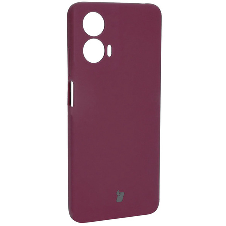 Silikonowe etui Bizon Soft Case do Motorola Moto G24 / G24 Power, ciemnofioletowe