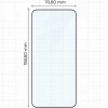 Szkło hartowane Bizon Glass Edge Duo do Xiaomi POCO X6 Pro / X7 Pro, czarna ramka, 2 sztuki