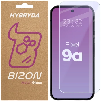 Elastyczne szkło hybrydowe Bizon Glass Mule do Pixel 9a