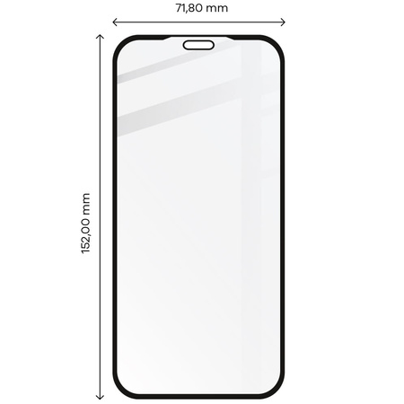 2x Szkło + szybka na aparat Bizon Edge Pack do iPhone Xs Max