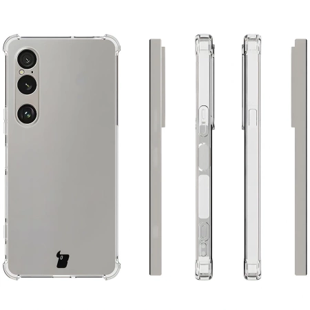 Elastyczne etui Bizon Case Salpa do Sony Xperia 1 VII, przezroczyste