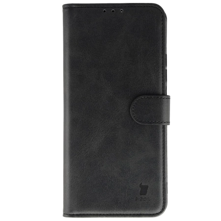 Etui z klapką Bizon Case Pocket do Xiaomi Redmi 15C 4G/5G / Poco C85, czarne
