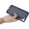 Etui Bizon Case Silicone Ring Sq do Samsung Galaxy S23 Plus, szare