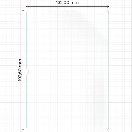 Folia imitująca papier Bizon Film Tab Papirus Duo do Galaxy Tab S10 FE Plus, 2 sztuki