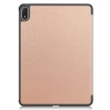 Etui z klapką Bizon Case Tab Croc do OnePlus Pad 3 / 2 Pro / OPPO Pad 4 Pro, różowozłote