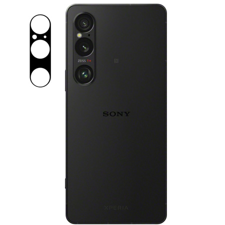 2x Szkło + szybka na aparat BIZON Edge 2 Pack do Sony Xperia 1 VI