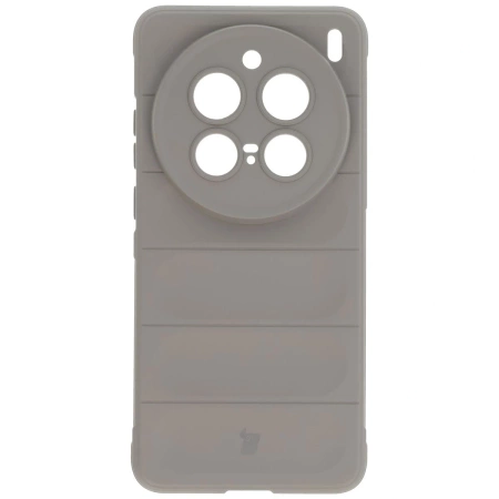 Pancerne etui Bizon Case Tur do Vivo X200 Pro, jasnoszare