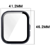 Etui ze szkłem do zegarka Bizon Case+Glass Watch do Huawei Watch Fit 4, niebieskie