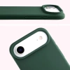 Silikonowe etui Bizon Soft Case do iPhone Air, ciemnozielone