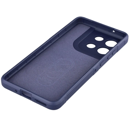 Pancerne etui Bizon Case Tur do Motorola Moto G86 5G, granatowe