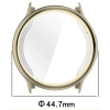 Etui z osłoną ekranu Bizon Case Watch Felipe do Garmin Vivoactive 6, złote