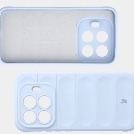 Pancerne etui Bizon Case Tur do Xiaomi 15T Pro, jasnoniebieskie