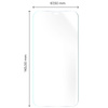 Folia hydrożelowa na ekran Bizon Glass Hydrogel Front Duo do iPhone 12 / 12 Pro, 2 sztuki