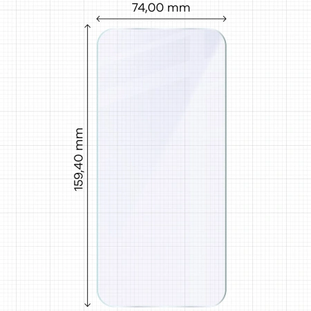 Elastyczne szkło hybrydowe Bizon Glass Mule do Xiaomi POCO F8 Ultra