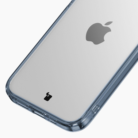 Etui Bizon Case Halo do iPhone 14 / 13, przezroczysto-fioletowe
