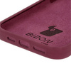 Silikonowe etui Bizon Soft Case do iPhone 16 Pro Max, ciemnofioletowe