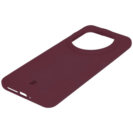 Etui silikonowe Bizon Soft Case do Xiaomi 14 Ultra, ciemnofioletowe