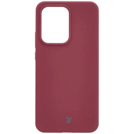 Silikonowe etui Bizon Soft Case do Oppo Reno13 Pro, ciemnofioletowe