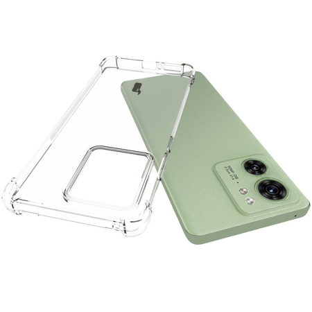 Elastyczne etui Bizon Case Salpa do Motorola Edge 40, przezroczyste
