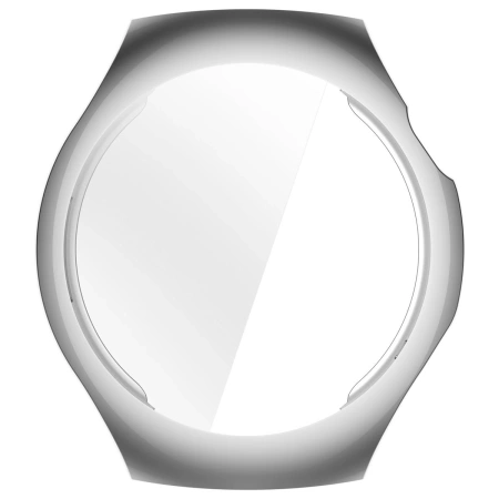 Etui z osłoną ekranu Bizon Case Watch Felipe do Huawei Watch 5 42mm, srebrne