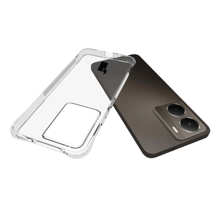 Elastyczne etui + 2x szkło hartowane Bizon Case Clear Pack do Realme 14 5G / 14T 5G