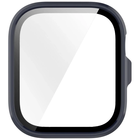 Etui ze szkłem do zegarka Bizon Case+Glass Watch do Huawei Watch Fit 4 Pro, niebieskie