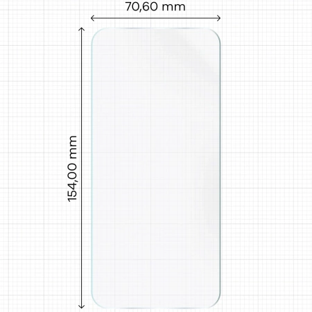 Folia hydrożelowa na ekran Bizon Glass Hydrogel Front do Oppo Find X9, 1 sztuka