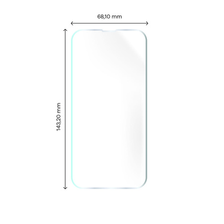 Folia hydrożelowa na ekran Bizon Glass Hydrogel, iPhone 14 / 13 / 13 Pro, 2 sztuki