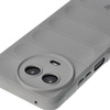 Pancerne etui Bizon Case Tur do Realme 11 5G, jasnoszare