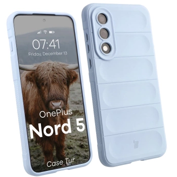 Pancerne etui Bizon Case Tur do OnePlus Nord 5, jasnoniebieskie