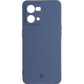 Etui Bizon Case Silicone do OPPO Reno 7 4G, szare