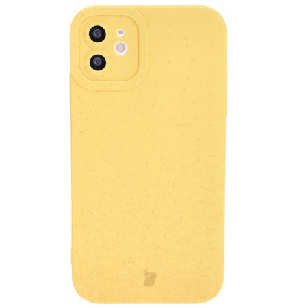 Ekologiczne etui Bizon Bio-Case do iPhone 11, żółte