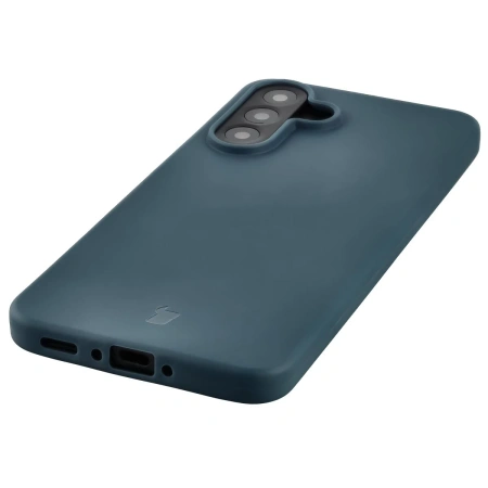 Etui z recyklingu Bizon Case ReLeaf do Galaxy A56 5G, ciemnoniebieskie