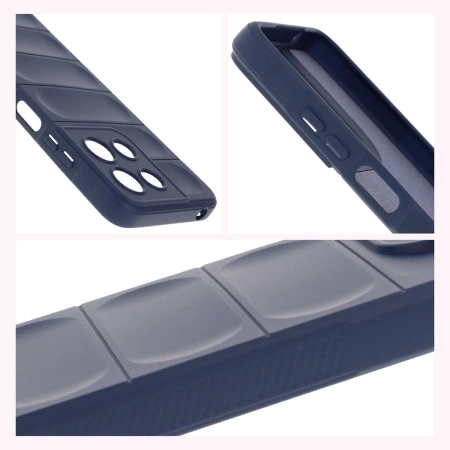 Pancerne etui Bizon Case Tur do Motorola Moto G15 / G15 Power, granatowe