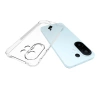 Elastyczne etui Bizon Case Salpa do Vivo X200 FE, przezroczyste