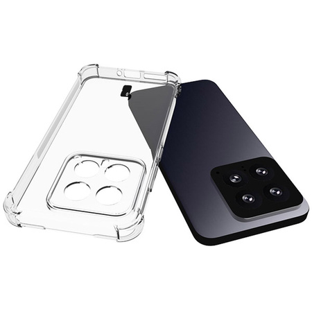 Elastyczne etui Bizon Case Salpa do Xiaomi 14, przezroczyste
