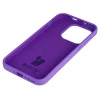 Silikonowe etui Bizon Soft Case do OnePlus 15, fioletowe